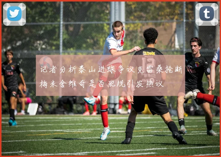 记者分析泰山进球争议克雷桑抢断梅米舍维奇是否犯规引发热议